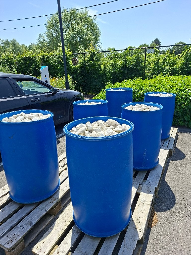Carrara stenen, Tuin en Terras, Ophalen, Zo goed als nieuw