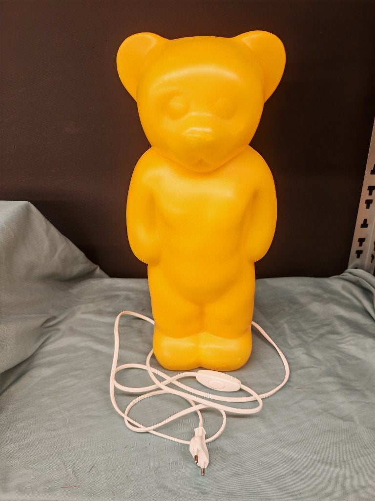 Lumibär Deco Lamp – Vintage jaren ’80, Huis en Inrichting, Kunststof, Gebruikt, Vintage, Nachtlamp