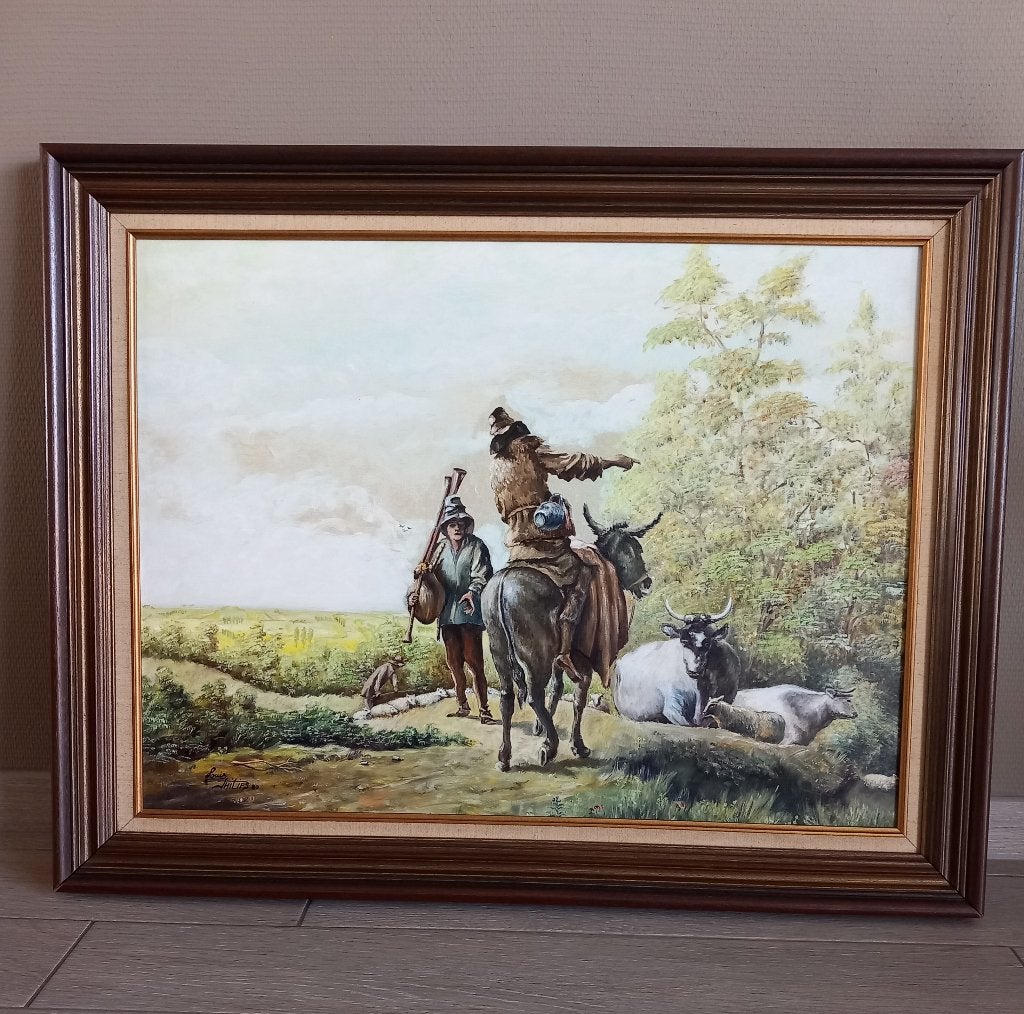 Schilderij Louis Philips, Ophalen, Gesigneerd