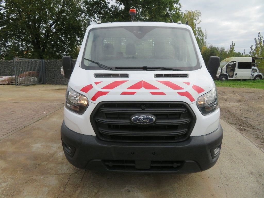 Ford Transit 2.0TDCi Kipper - 24.500km - 2024 - €6d, 1995 cc, 4 cilinders, Wit, Bedrijf