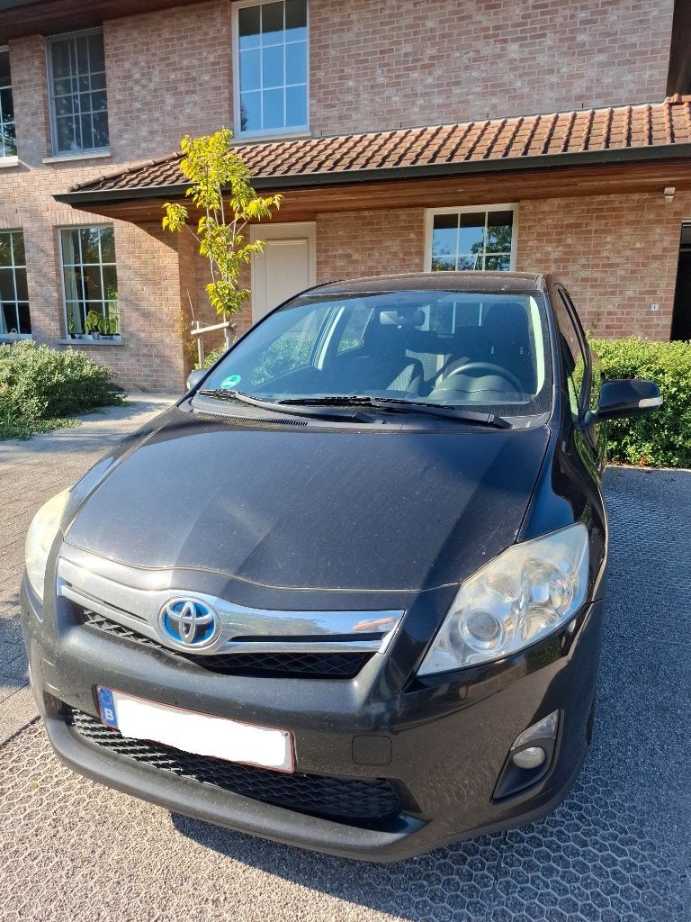 Toyota Auris 1.8 Hybrid | 221.357 km | 10/2011 | €6.700, Autos, Euro 5, Achat, Carnet d'entretien, Noir