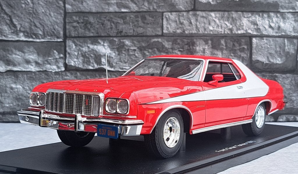 Ford Gran Torino 1/18éme, Overige merken, MCG, Auto, Nieuw