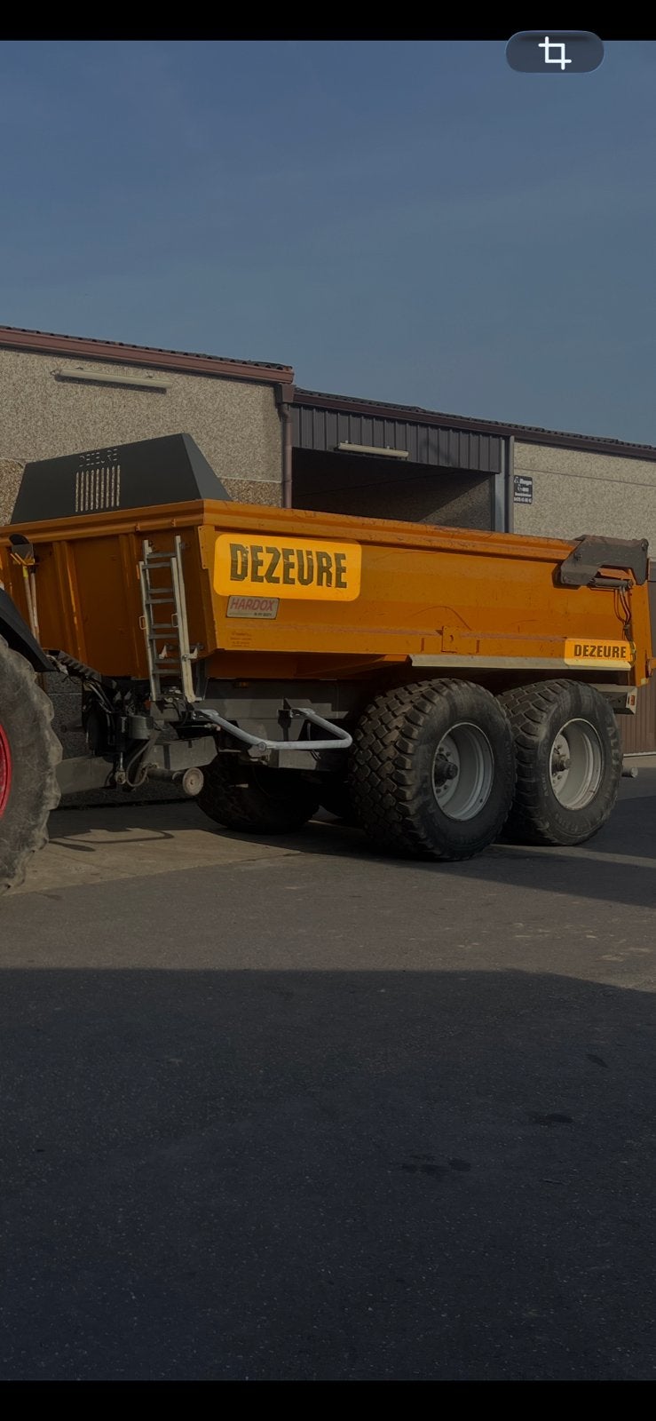 Dezeure front plaat, Ophalen