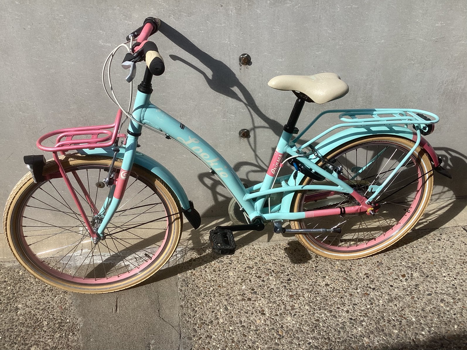 Meisjes fiets te koop, Vélos & Vélomoteurs, Vélos | Filles, Comme neuf, 20 pouces, Enlèvement