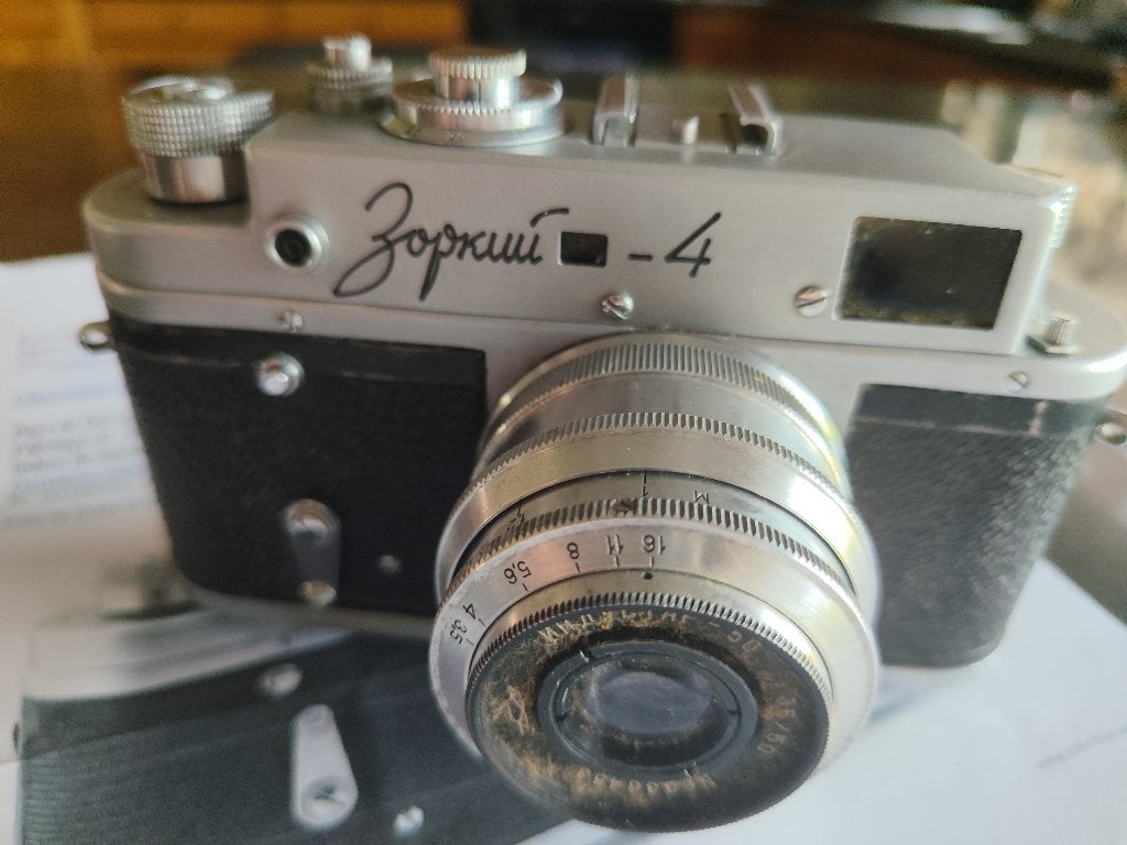 Camera - Krasnogorsk Zorki-4, Audio, Tv en Foto, Ophalen, Gebruikt, Overige merken, 10 t/m 40 meter
