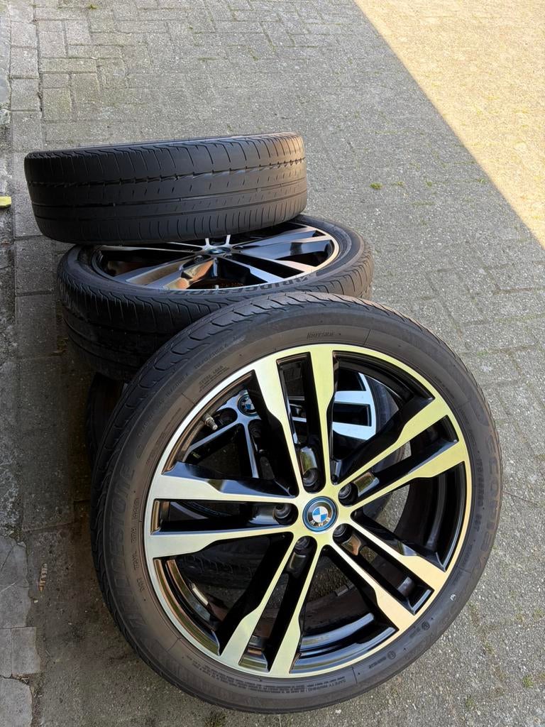 Bmw i3 velgen 20inch met zomerbanden zoals nieuw, Auto-onderdelen, Banden en Velgen, Ophalen, 20 inch, Zomerbanden, Banden en Velgen