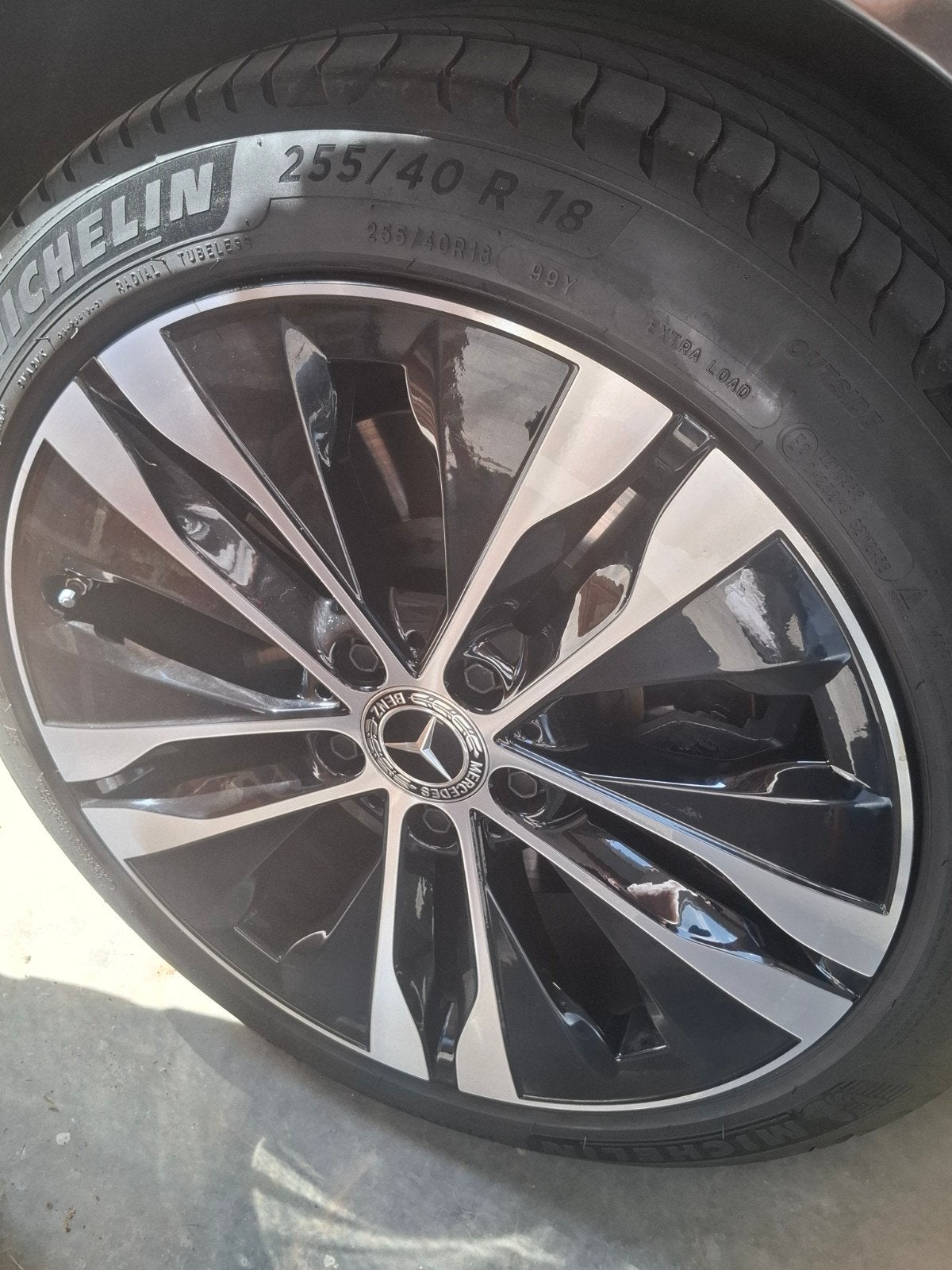 Jantes Mercedes, Autos : Pièces & Accessoires, Pneus & Jantes, Enlèvement, 18 pouces, Pneu(s)