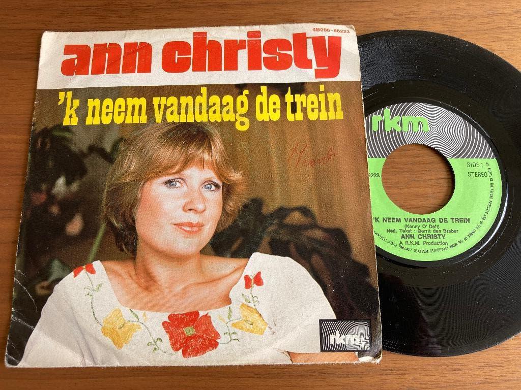 Ann Christy – 'k Neem Vandaag De Trein, Cd's en Dvd's, Vinyl Singles, 7 inch, Single, Ophalen of Verzenden, 1970 - 1979