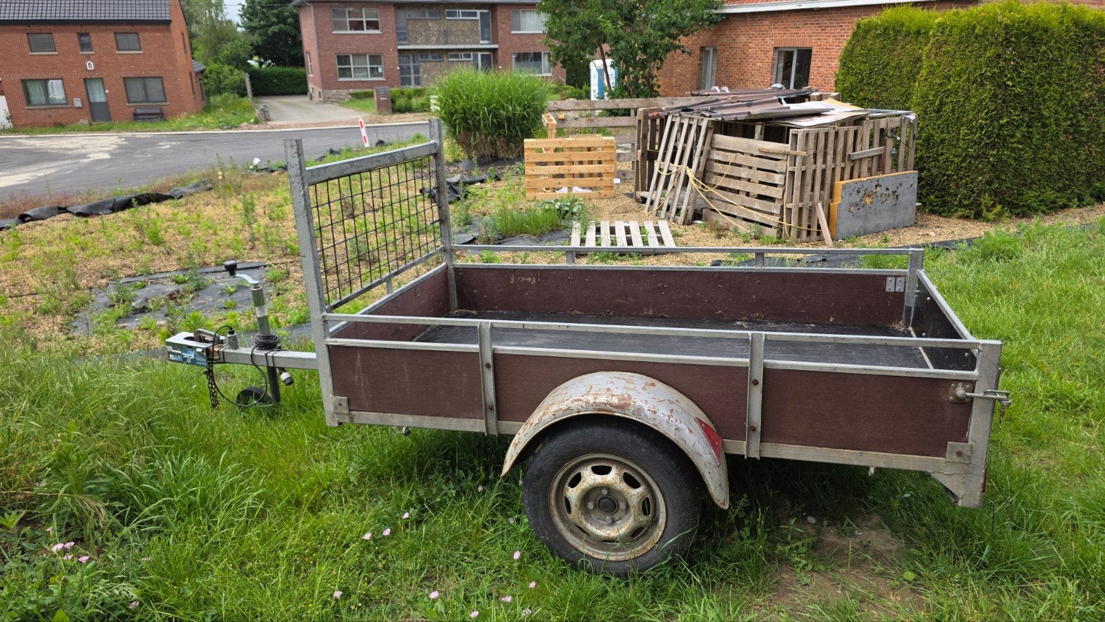 Remorque aanhangwagen, Enlèvement