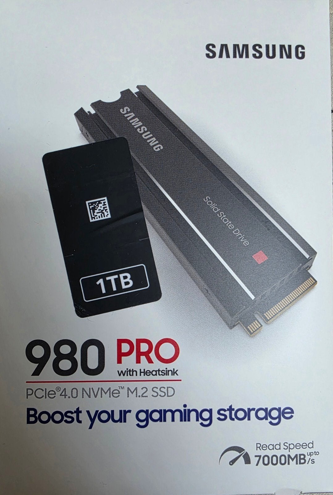 Samsung 980 PRO heatsink, Informatique & Logiciels, Interne, Enlèvement, Samsung, Desktop