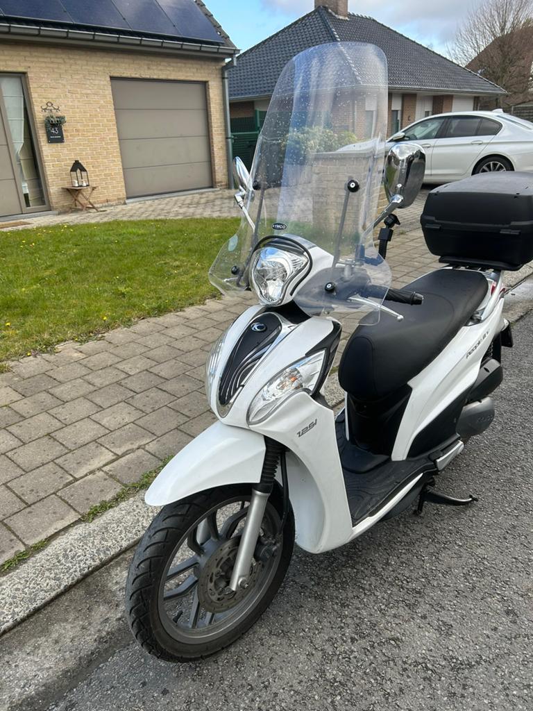 Kymco 125cc, Ophalen, Zo goed als nieuw