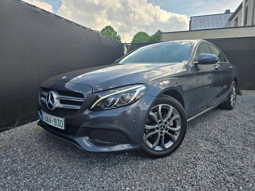 Mercedes C180 Essence 2016 avec 125 000 km ***GARANTIE DE 12, Autos, Cuir, Achat, Euro 6, Entreprise