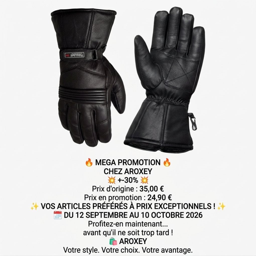 Gants de moto en cuir nouveau, Enlèvement ou Envoi, Neuf, avec ticket, Femmes, Gants