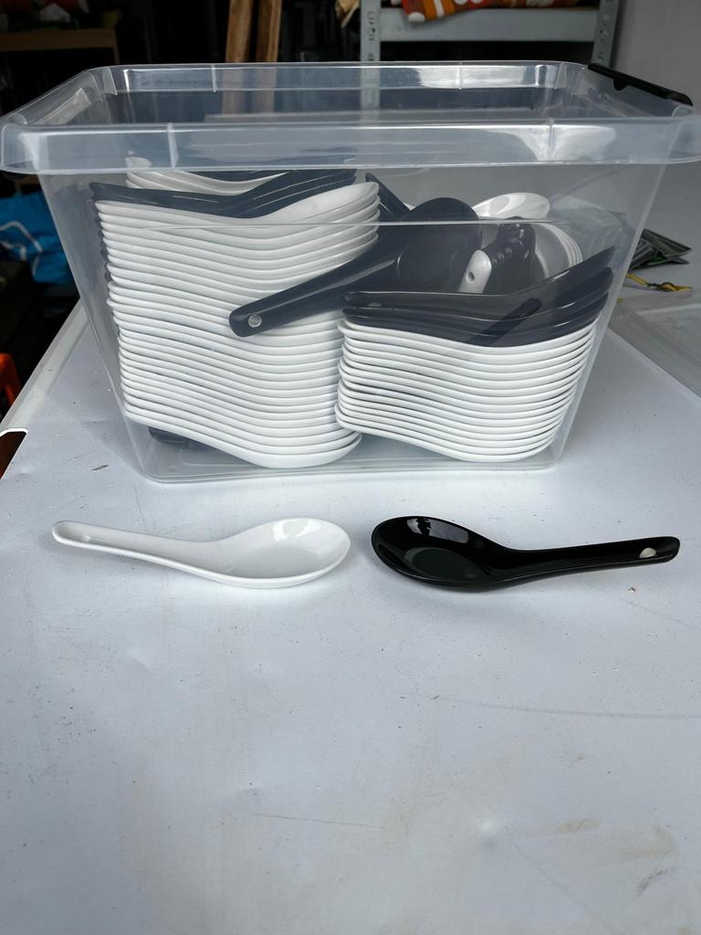 Amuse bordjes, Huis en Inrichting, Keuken | Tupperware, Ophalen, Zo goed als nieuw