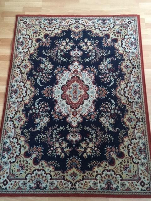Mooi tapijt in zuiver scheerwol Louis De Poortere, Ophalen, 100 tot 150 cm, Zo goed als nieuw, 150 tot 200 cm