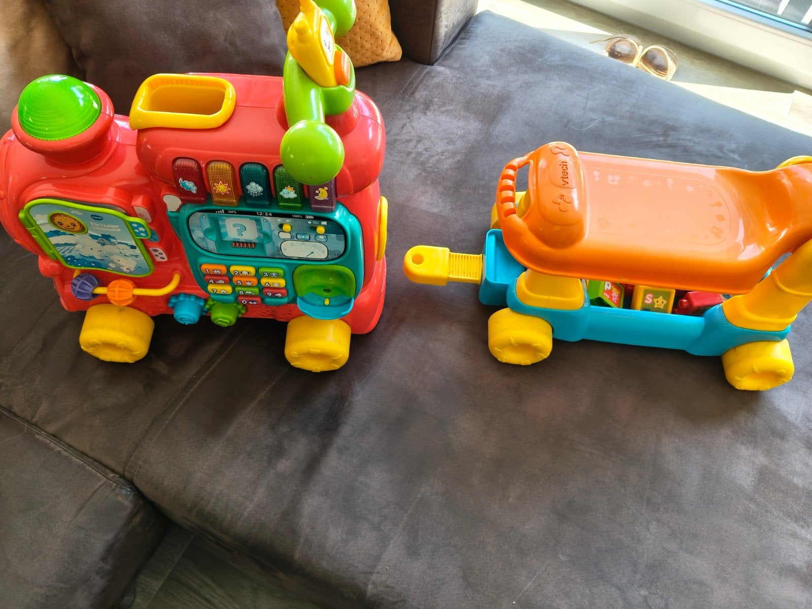 muzikale trein met veel functies,vtech, Ophalen