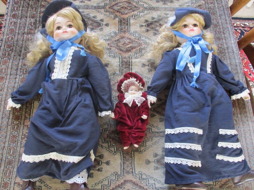 3 poupées anciennes avec costumes hollandais, Enlèvement ou Envoi, Neuf