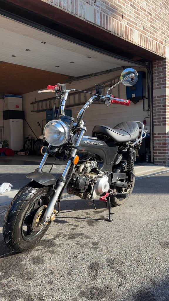 Dax brommer te koop – A-klasse, Fietsen en Brommers, Ophalen, Gebruikt, Klasse A (25 km/u), 49 cc