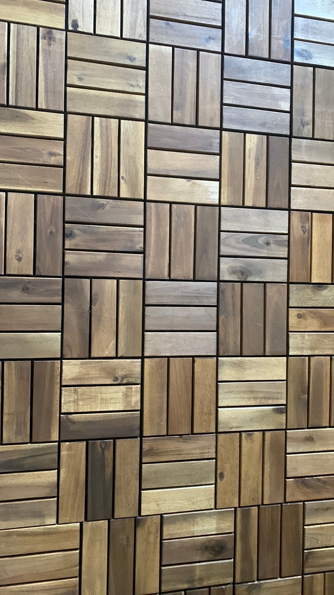 nieuwe houten terrastegels, Ophalen, Zo goed als nieuw, Hout
