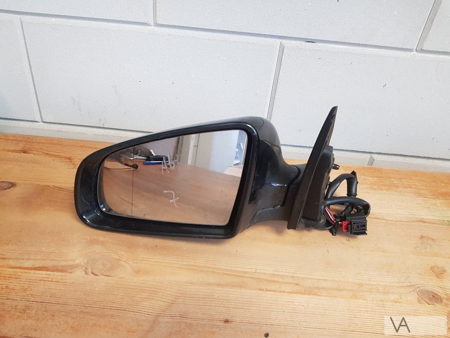 Audi A6 2004 - 2008 spiegel links nette staat elektrisch €40, Gebruikt, -, -, -