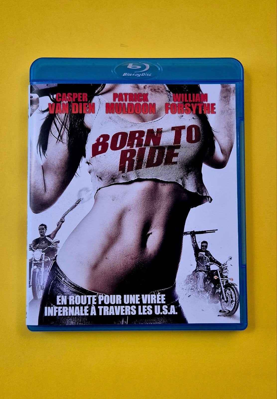 Blu ray 📀 Born to ride - William Forsythe, CD & DVD, Blu-ray, Comme neuf, Aventure, Blu-ray, Film, Tous les âges, Anglais, Français