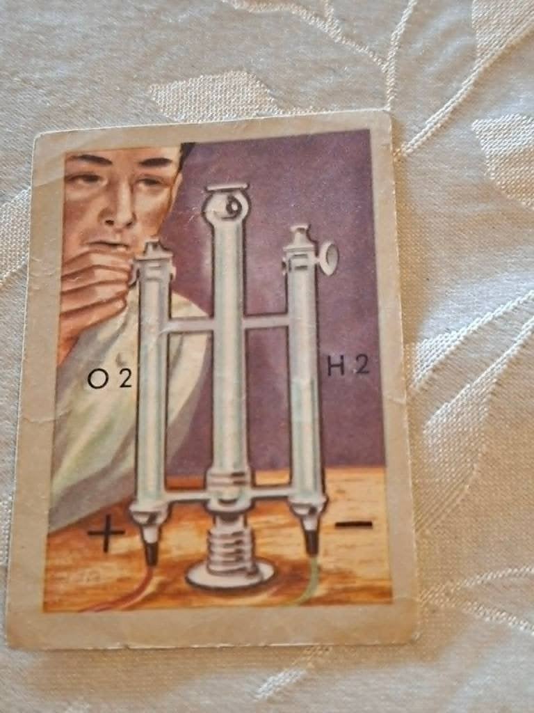 Prentje/Chromo : 1932-zwaar water/Chocolade Jacques, Verzamelen, Ophalen of Verzenden, Gebruikt, Overige onderwerpen, Prent