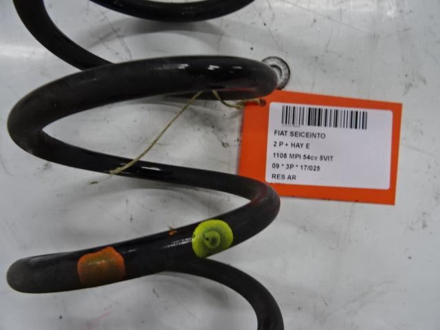 RESSORT DE SUSPENSION ARRIERE Fiat Seicento (187), Mevr. I. Hauben, Utilisé, Fiat, Rue de l'Espoir 34 34
4030  GRIVEGNÉE, BE