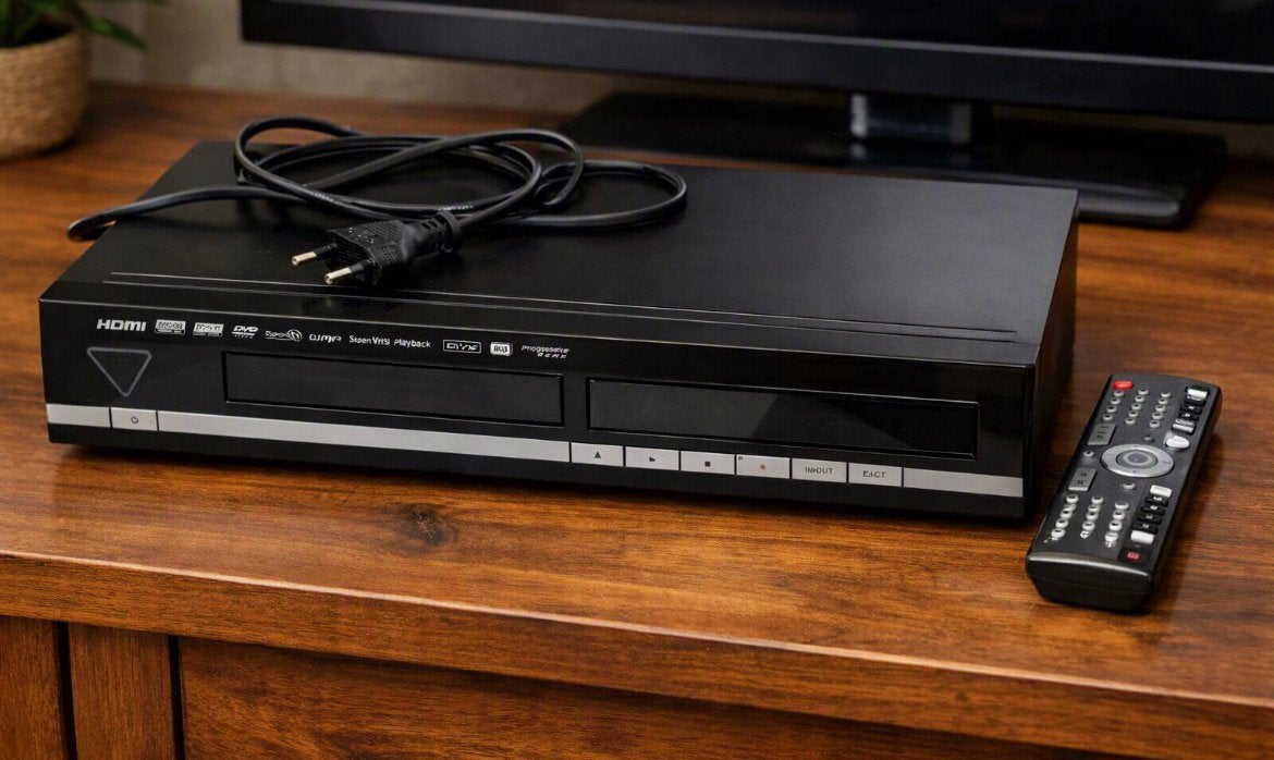 DVD‑recorder met harde schijf + afstandsbediening, Audio, Tv en Foto, DVD spelers, Ophalen, Zo goed als nieuw, Dvd-recorder, Overige merken