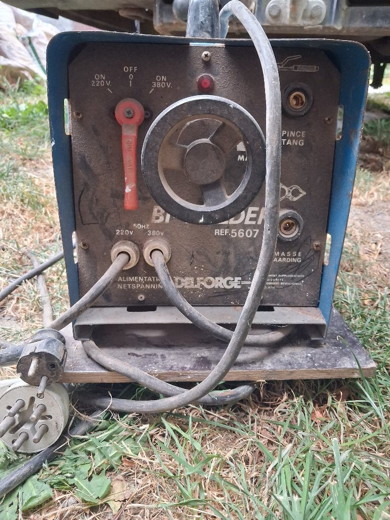 poste à souder Delforge Bi Welder 5607, Enlèvement, Utilisé, Moins de 150 ampères