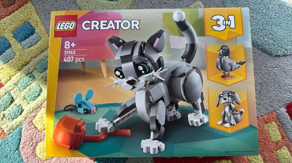 Nieuw LEGO creator 31163 spelende kat, Kinderen en Baby's, Ophalen of Verzenden, Nieuw, Lego, Creator