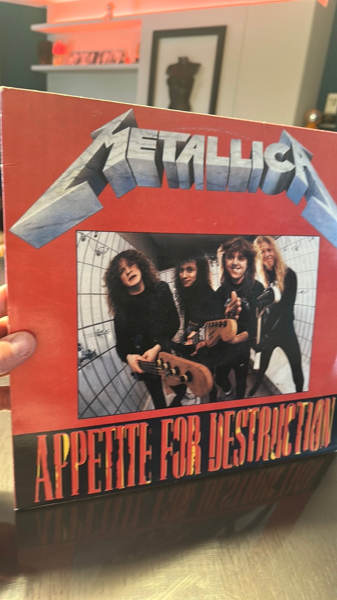 Metallica appetite for destruction 2xLp, Cd's en Dvd's, Vinyl | Hardrock en Metal, Limited edition, Verzenden, Zo goed als nieuw