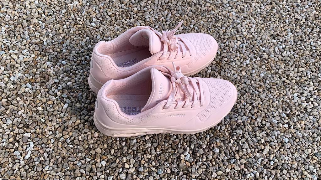 Sketchers maat 38 weinig gedragen, Ophalen, Zo goed als nieuw, Sneakers, Roze