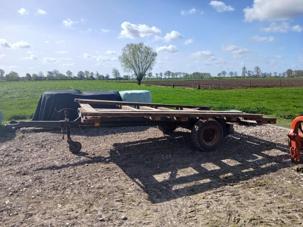 Plate wagen, Zakelijke goederen, Landbouw | Tractoren, Ophalen