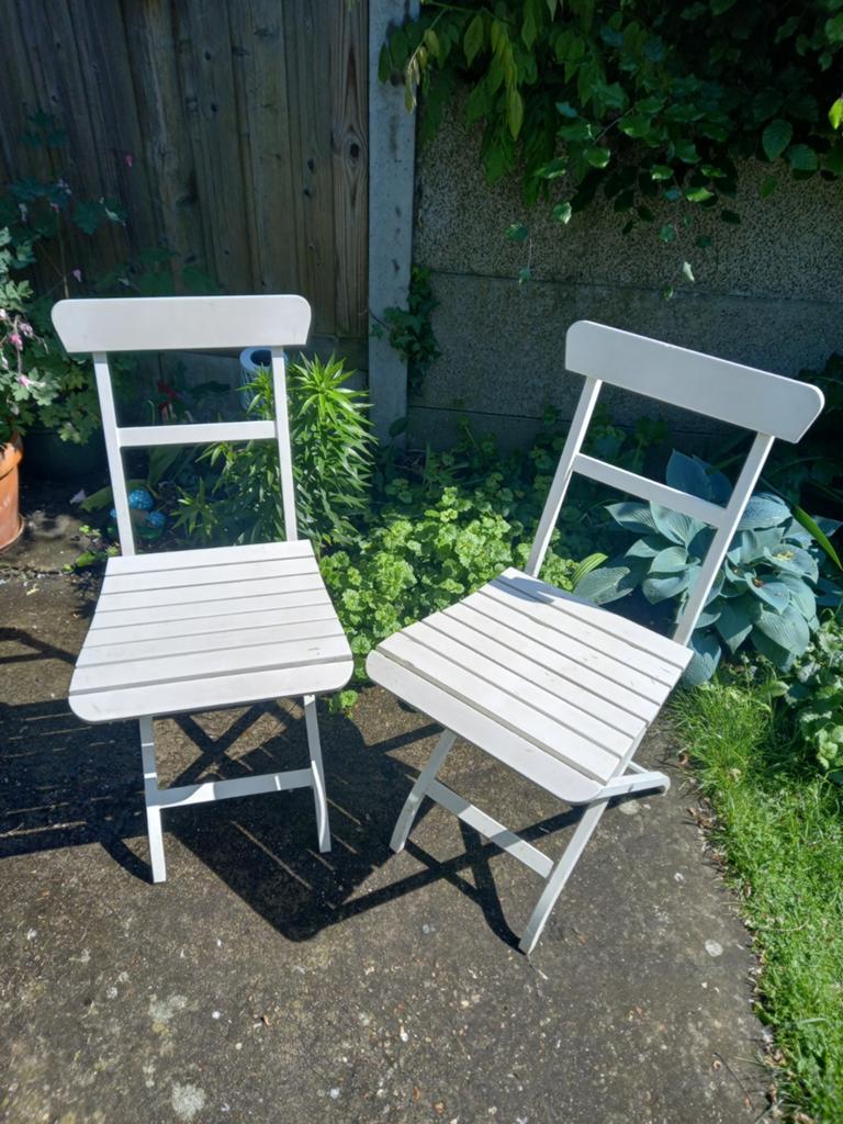 Klapstoelen, Tuin en Terras, Tuinstoelen, Ophalen, Hout