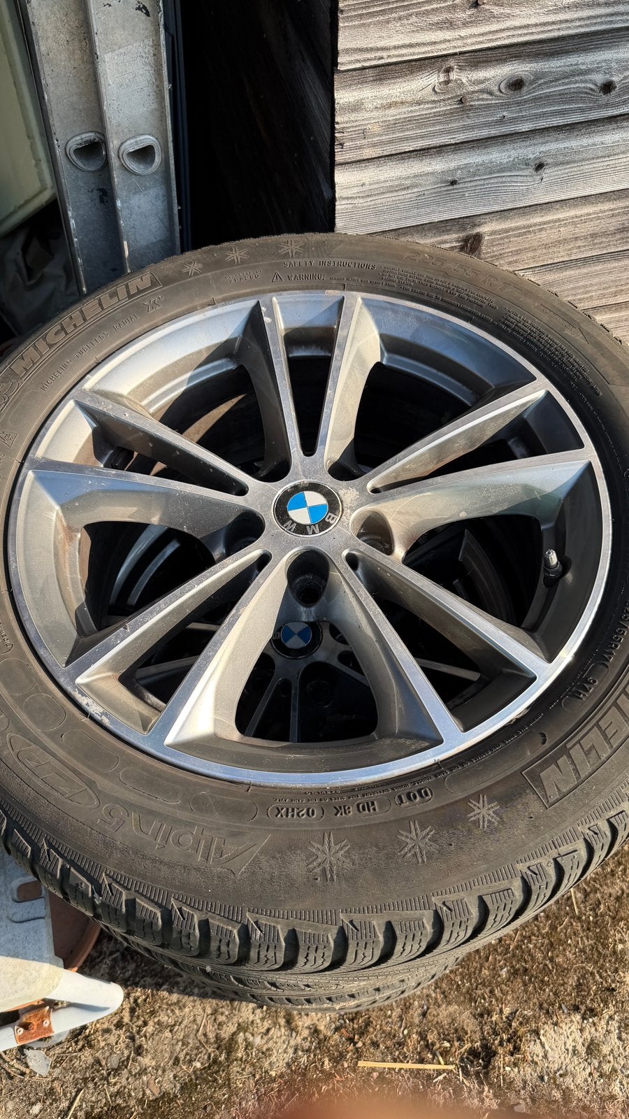 Bmw Roues hiver, Autos : Pièces & Accessoires, Pneus & Jantes, Véhicule de tourisme, 17 pouces, Enlèvement, Utilisé