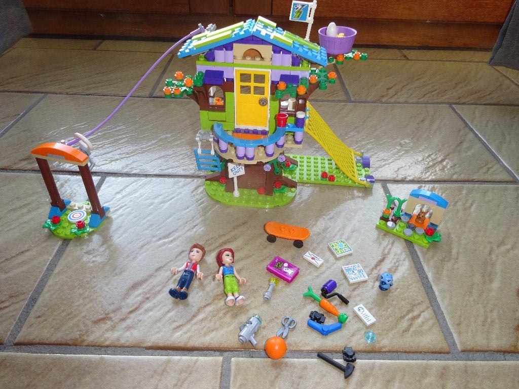 Cabane dans les arbres Lego Friends, Enlèvement ou Envoi, Lego, Ensemble complet, Friends