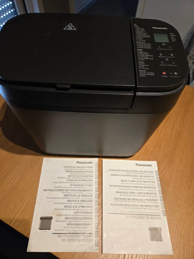 Broodbakmachine Panasonic, Elektronische apparatuur, Broodbakmachines, Ophalen