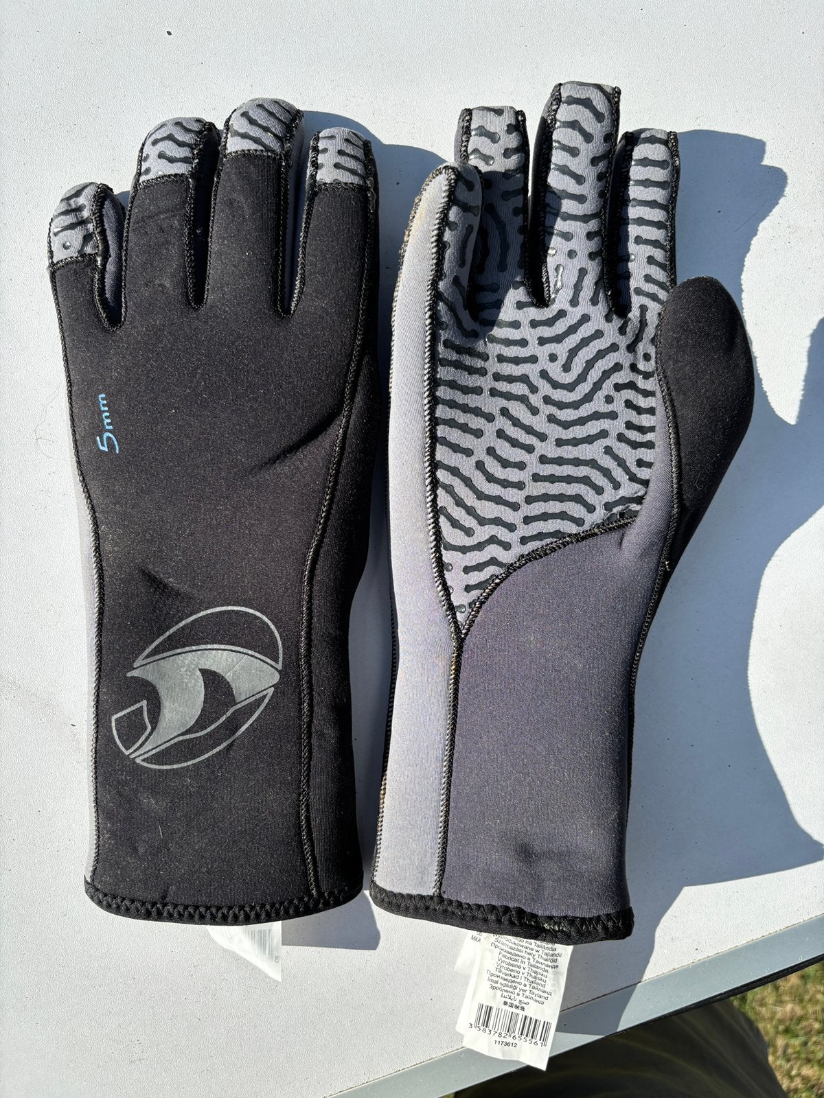 Duik handschoenen, Watersport en Boten, Ophalen, Zo goed als nieuw
