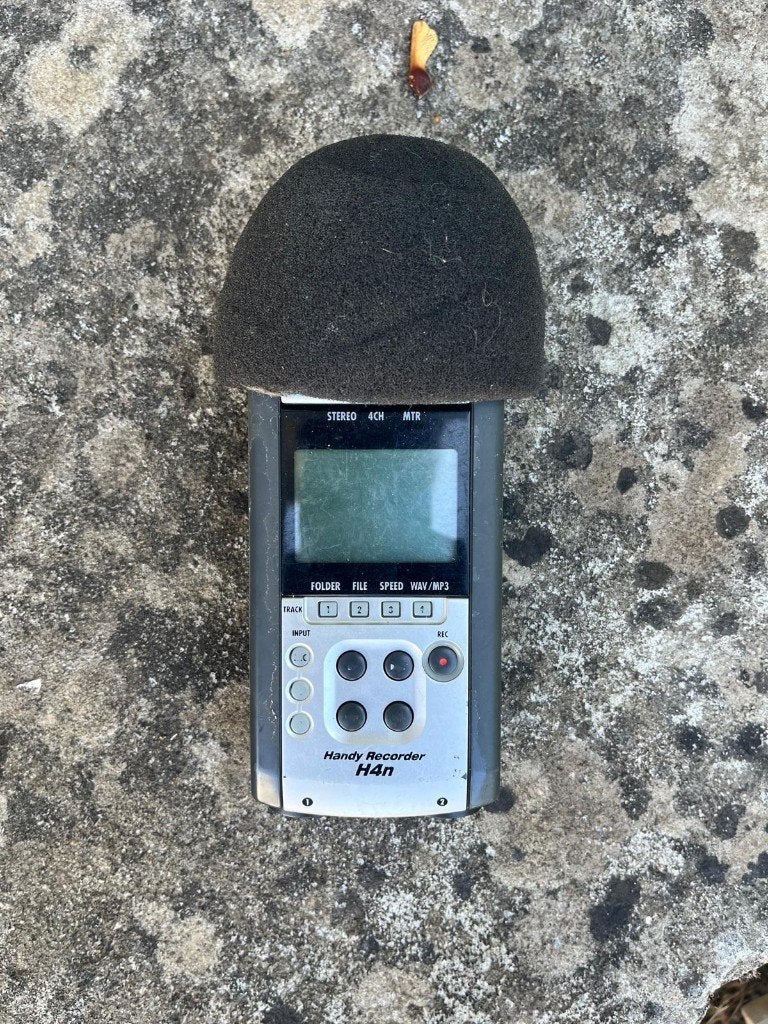 Zoom H4n Handy Recorder Audiorecorder met windscherm, Ophalen of Verzenden, Bandrecorder, Met stofkap