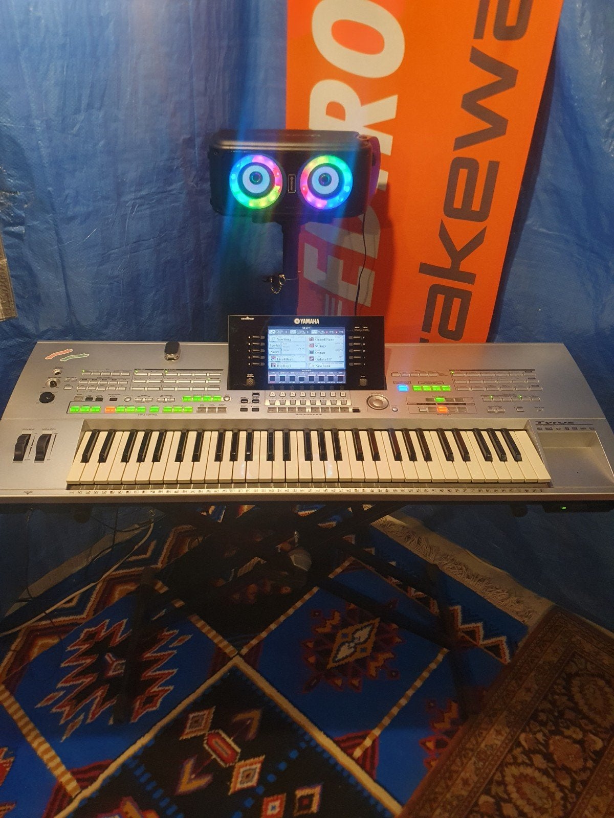 yamaha tyros, Muziek en Instrumenten, Keyboards, Ophalen, Yamaha