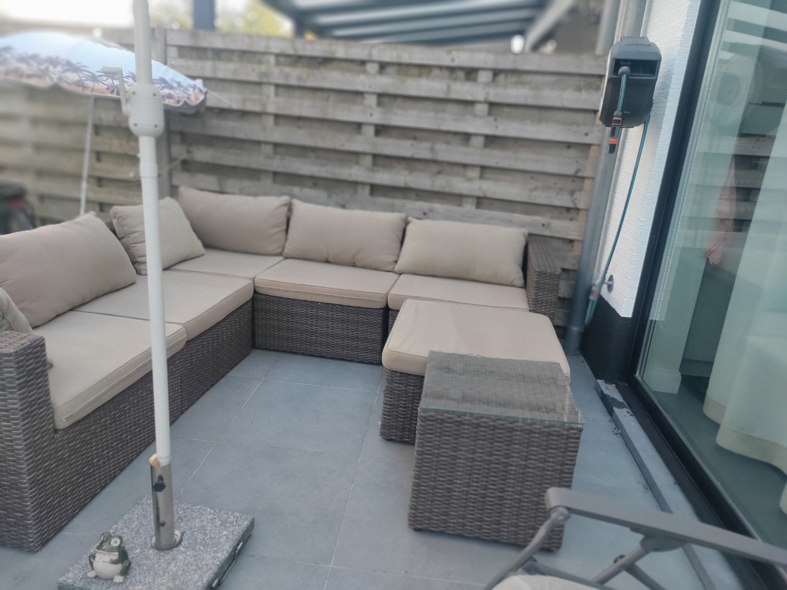 Loungeset, Ophalen, Wicker, Loungeset