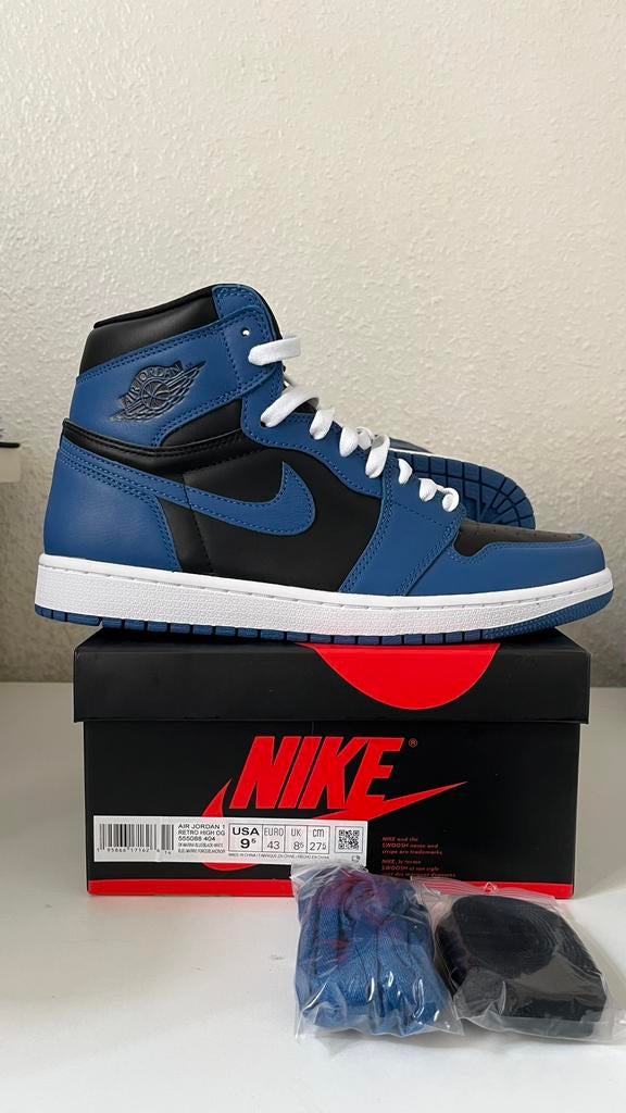 Air Jordan 1 Retro High OG en coloris bleu marine, Enlèvement ou Envoi, Comme neuf, Bleu