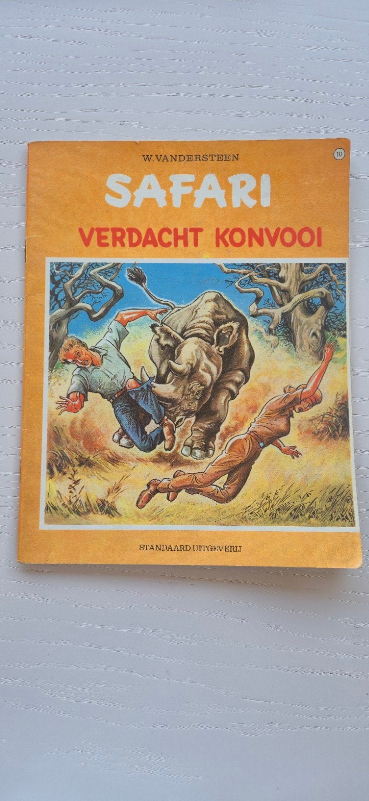 Safari Willy Vandersteen, Ophalen, Gelezen, Willy vandersteen