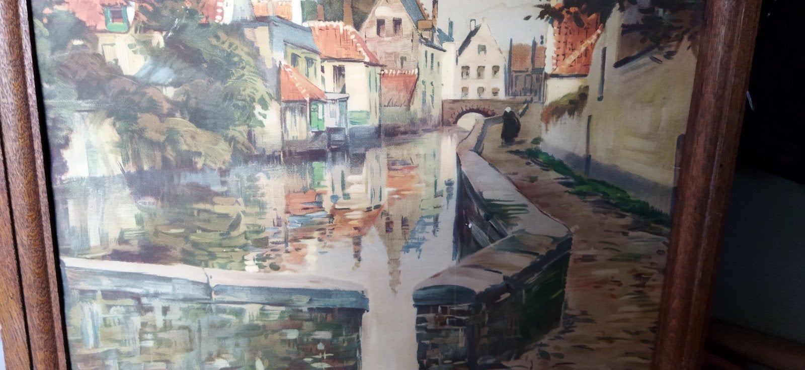 copie de la peinture de Émile van doren, Antiek en Kunst
