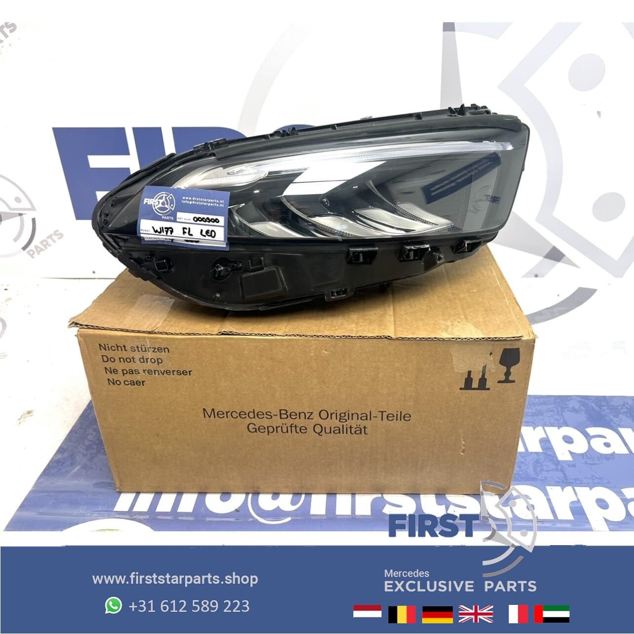 Mercedes A KLASSE 2023 koplamp FACELIFT HALF LED W177 V177 R, Gebruikt, -, Ophalen of Verzenden, -