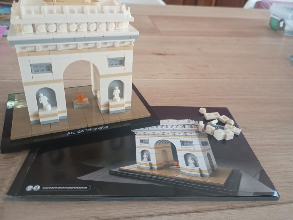 Lego architectuur, Ophalen