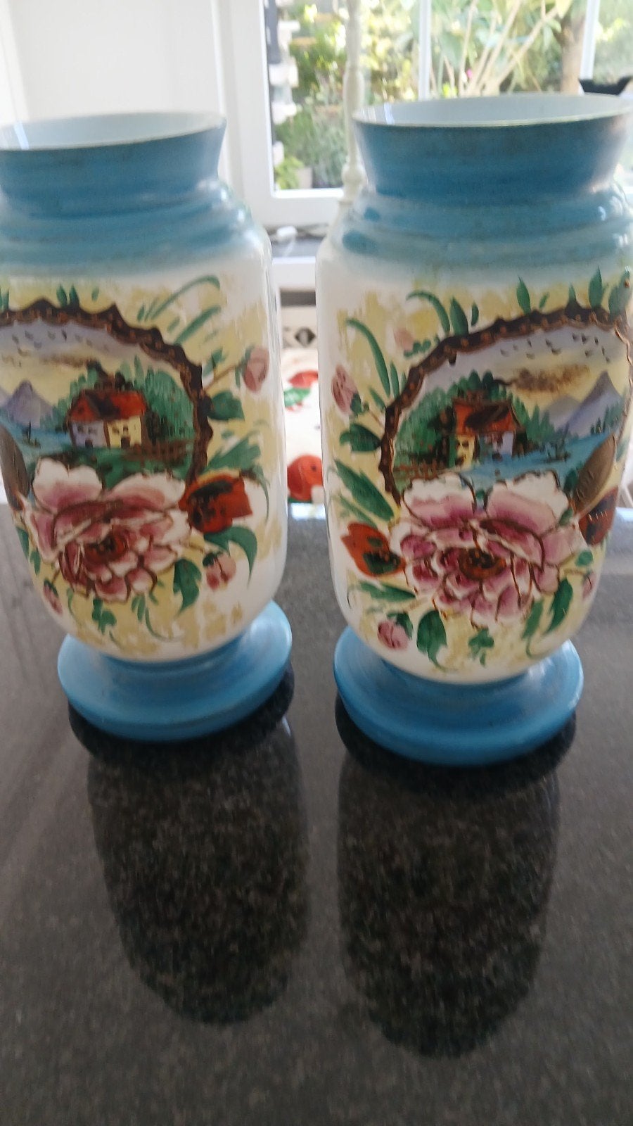 Opaline vazen perfecte staat, Ophalen