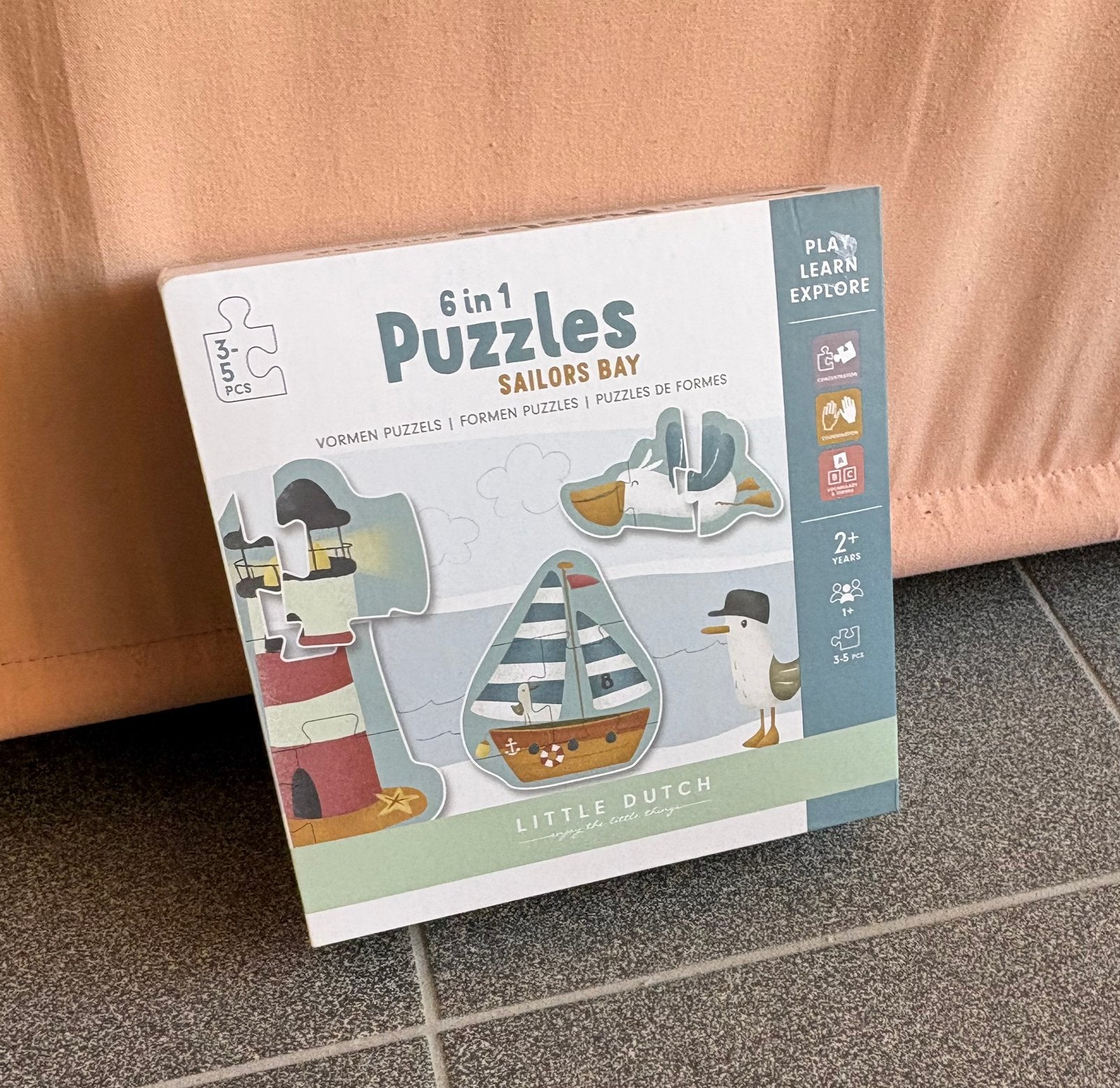 Puzzel, Kinderen en Baby's, Ophalen, Gebruikt, 4 tot 6 jaar