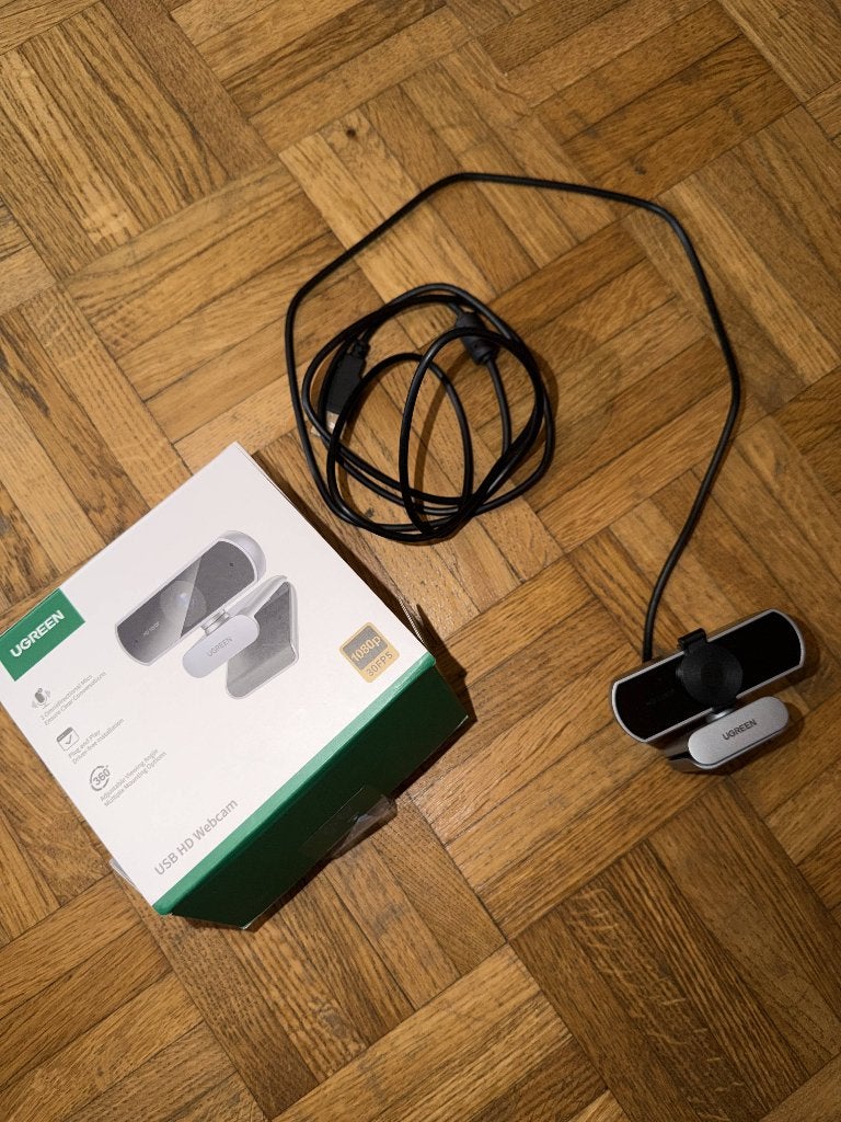 Webcam UGREEN Full HD 1080p 30FPS – Comme neuve, Informatique & Logiciels, Webcams, MacOS, Enlèvement ou Envoi, Ugreen, Comme neuf