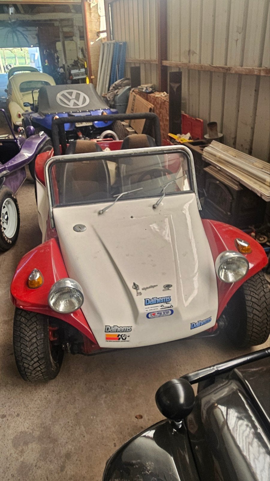 volkswagen buggy papiers suédois  8 pièces, Volkswagen, Geel, Particulier, Te koop